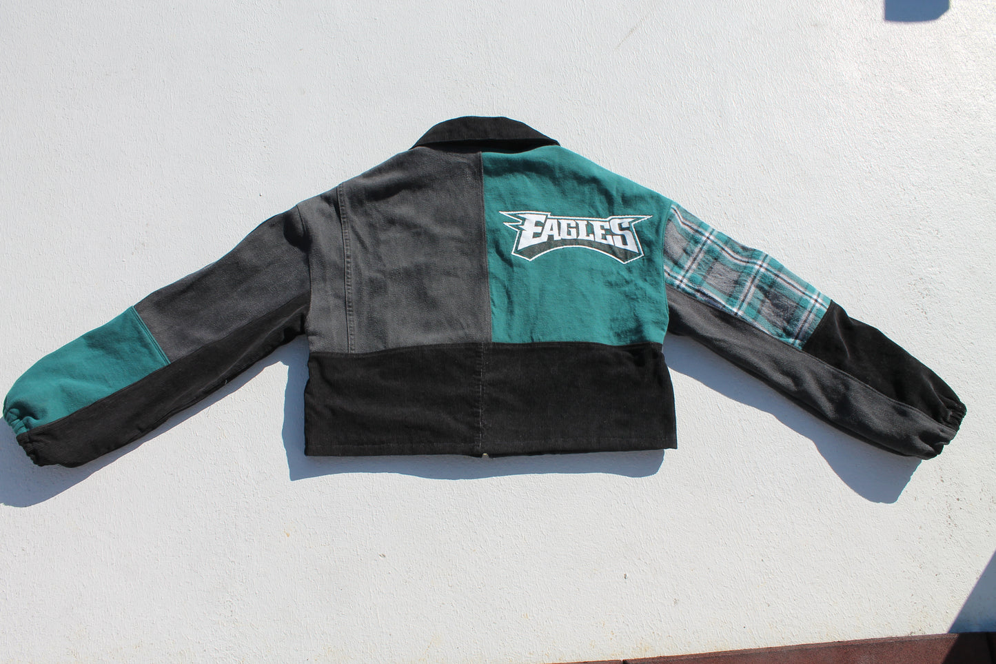 Eagles Patchwork Denim Jacket