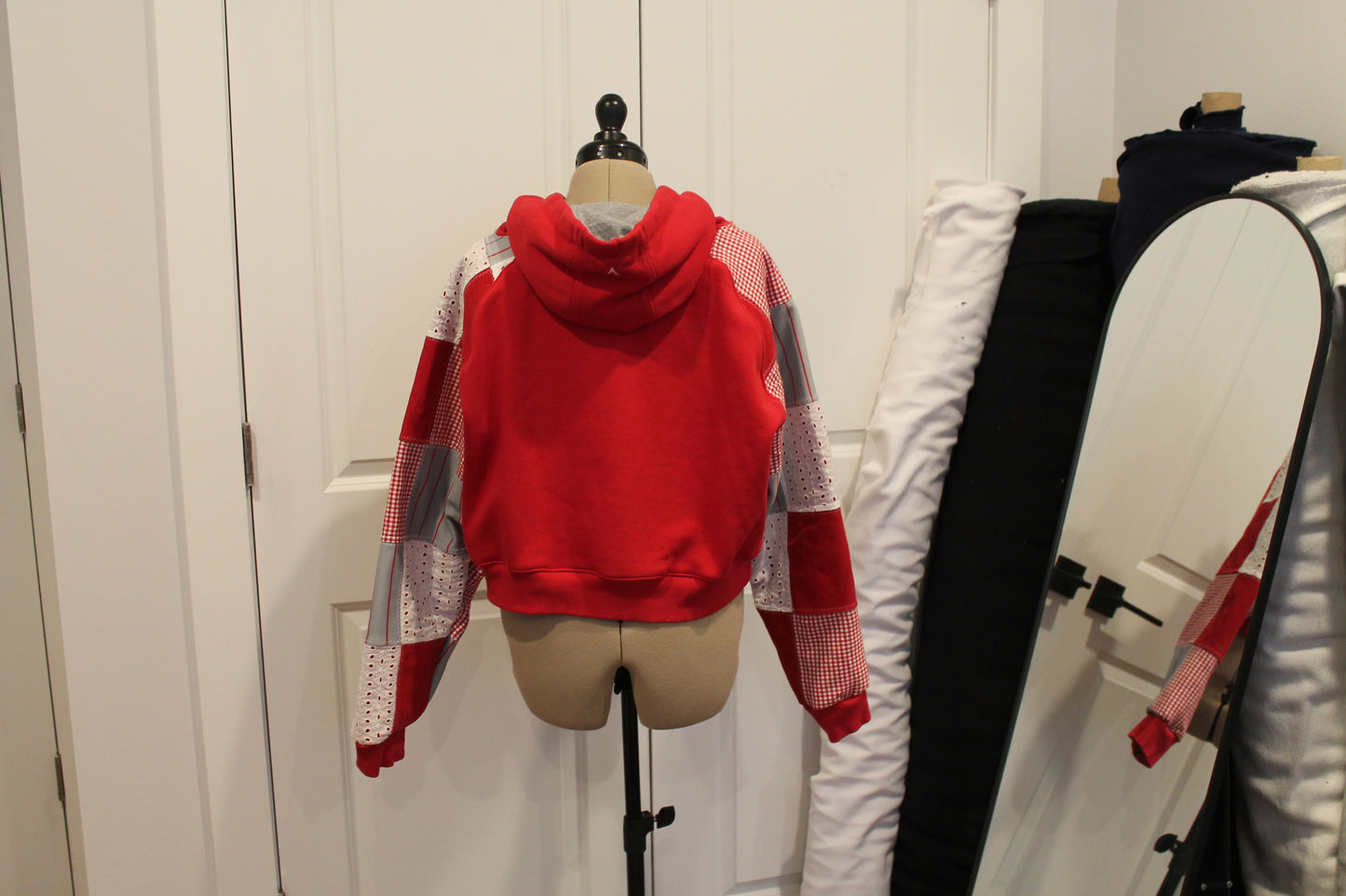Phillies Raglan Patchwork Hoodie