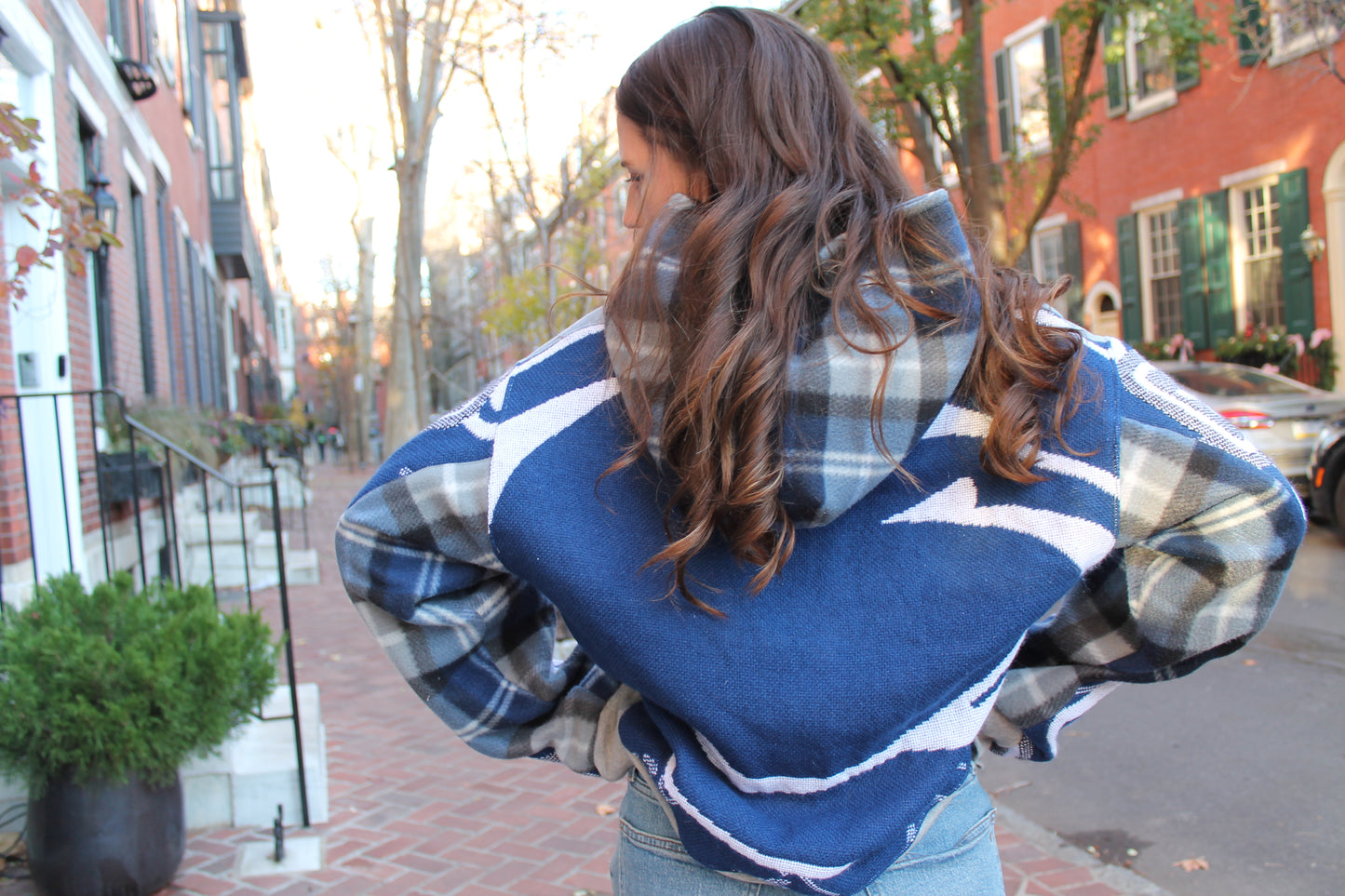 Reworked Penn State Blanket Hoodie