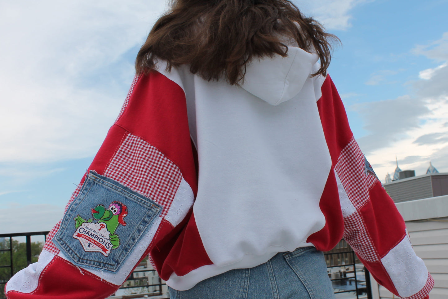 Philly Phanatic Patchwork Hoodie
