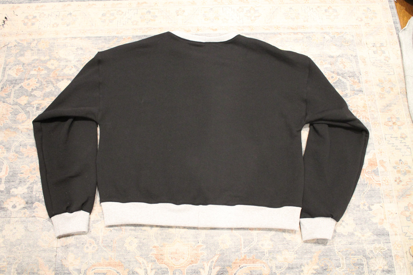 Steelers Helmet Patchwork Crew Neck