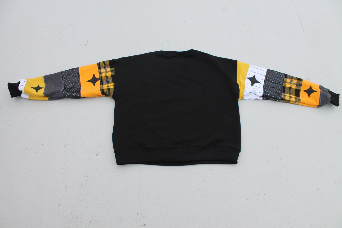 Penguins x Steelers x Pirates Patchwork Crew Neck