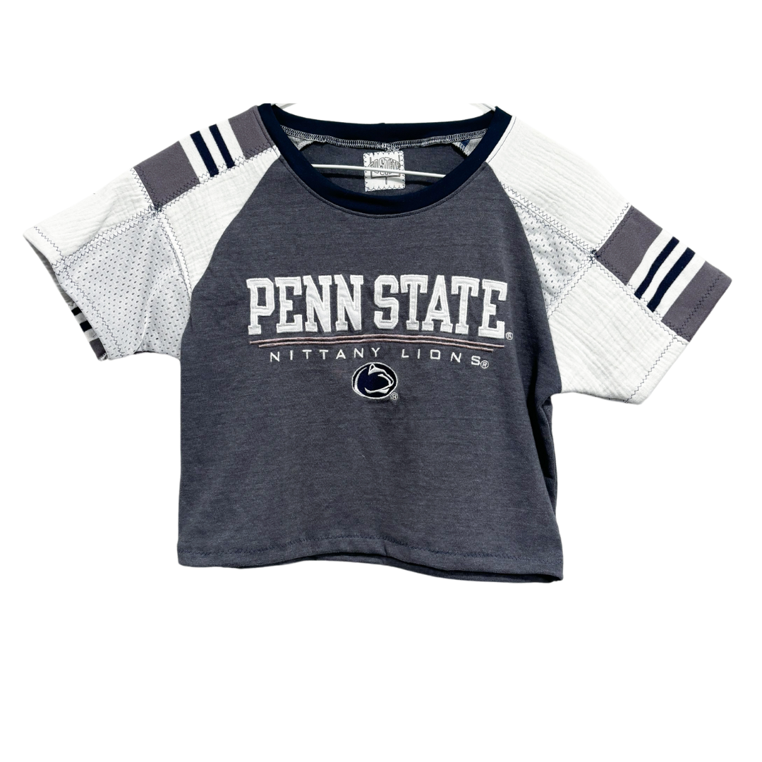 Custom Patchwork Raglan Baby Tee