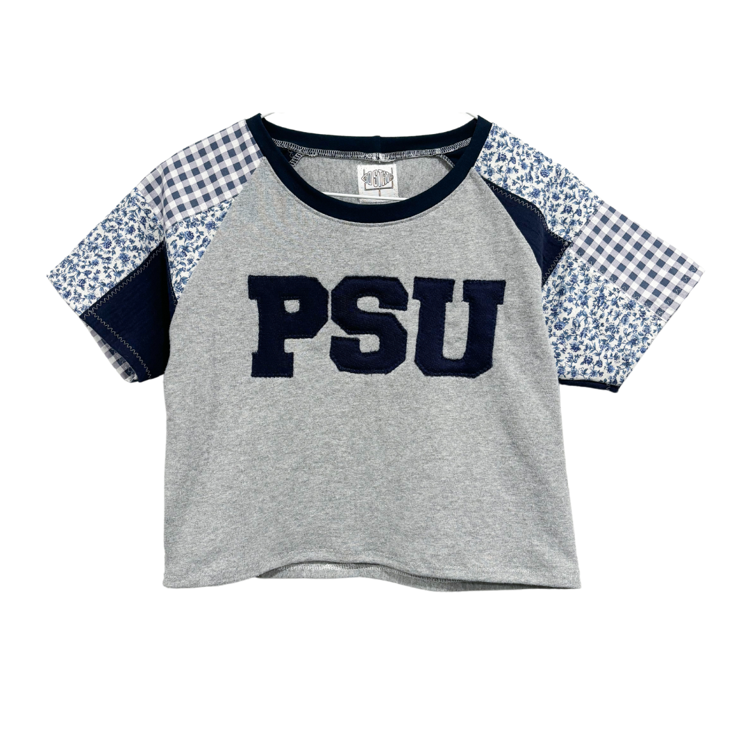 Custom Patchwork Raglan Baby Tee