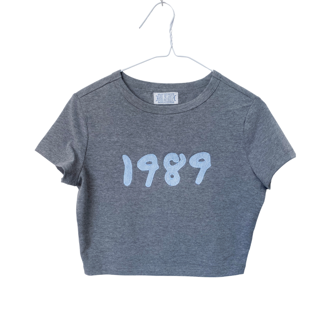 1989 (Blue) Crop Top