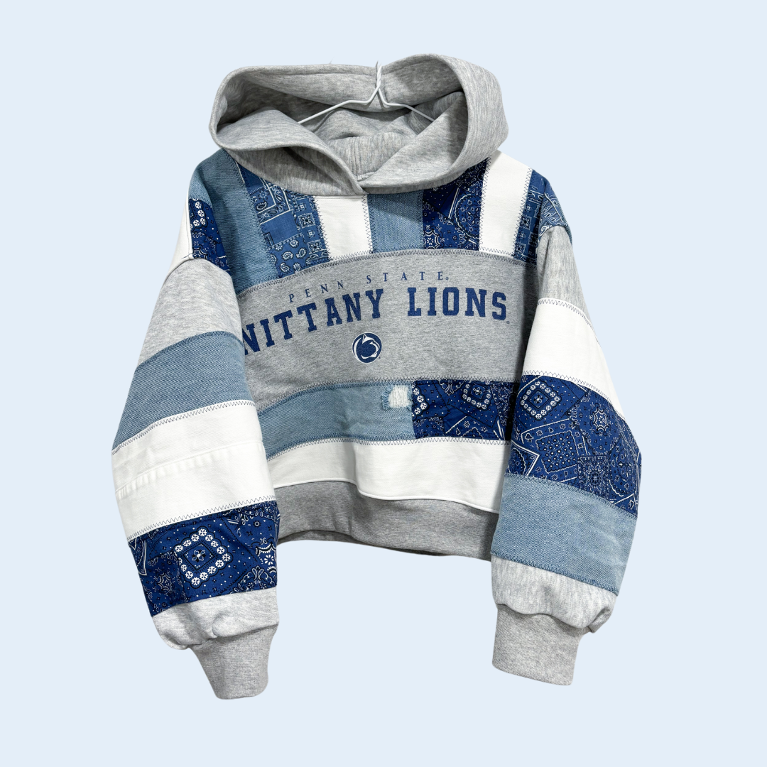 Custom Patchwork Hoodie