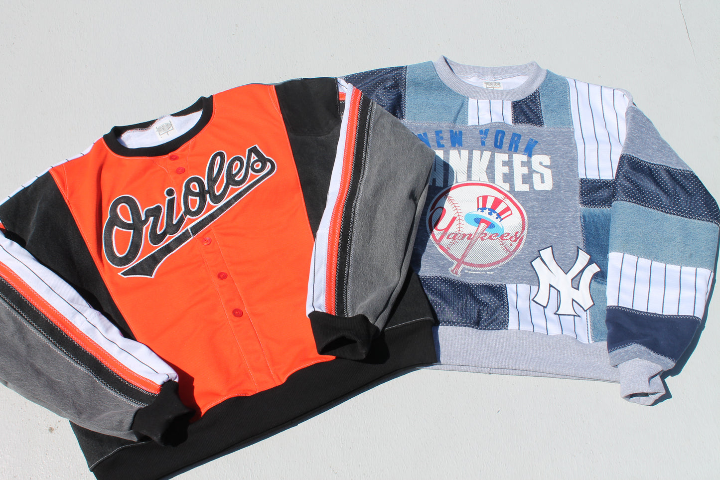 Custom Patchwork Crewneck Sweatshirt [Kids]