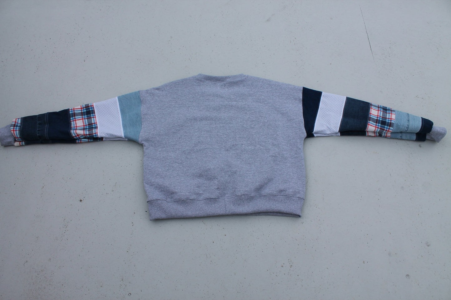 Custom Patchwork Crewneck Sweatshirt [Kids]