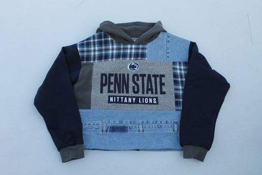 Penn State Flannel x Denim Pullover