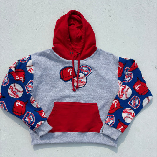 Phillies Reworked Blanket Hoodie