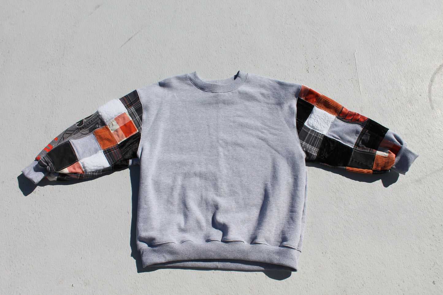 Flyers Patchwork Crew Neck
