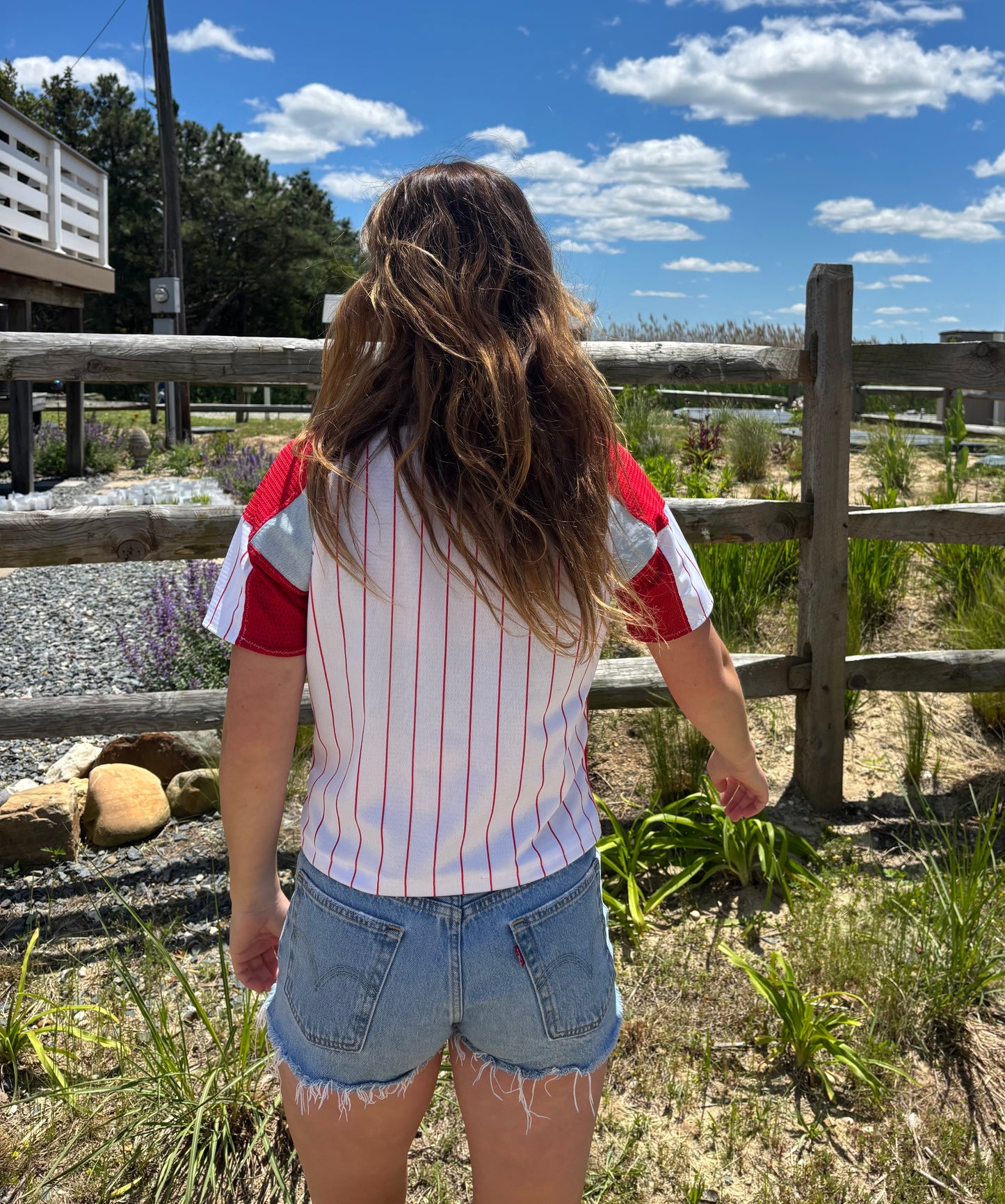 Phillies Patchwork Raglan Tee