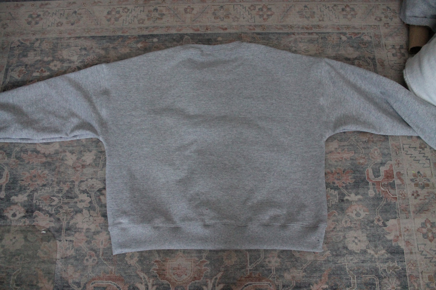 Seahawks Super Bowl Floral x Plaid Patchwork Crew Neck