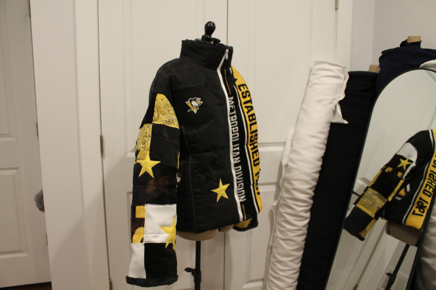 Penguins Blanket Puffer Jacket