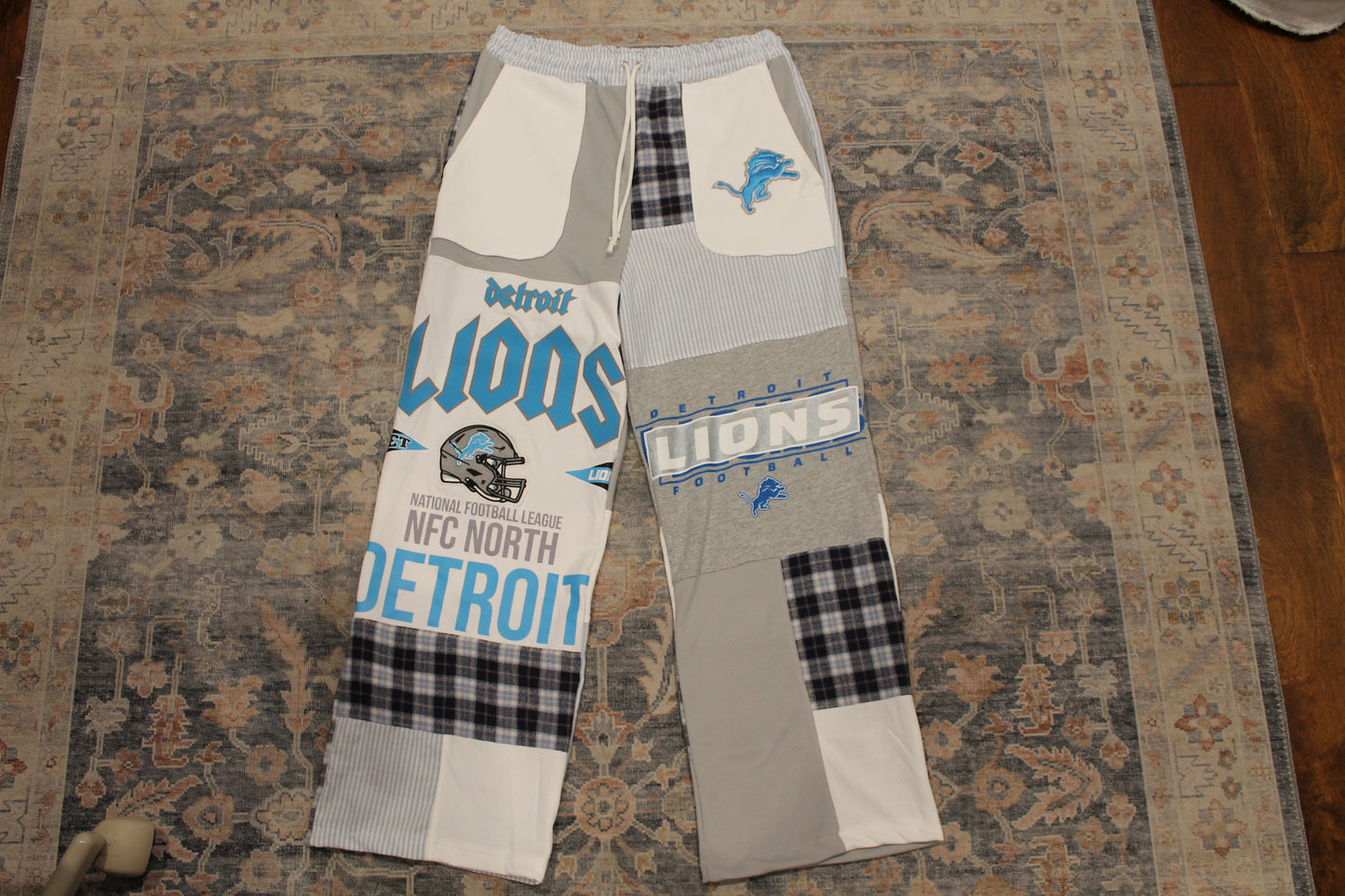 Lions Patchwork Tshirt x Jersey Pants