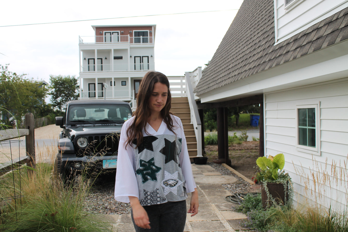 Eagles star patchwork jersey