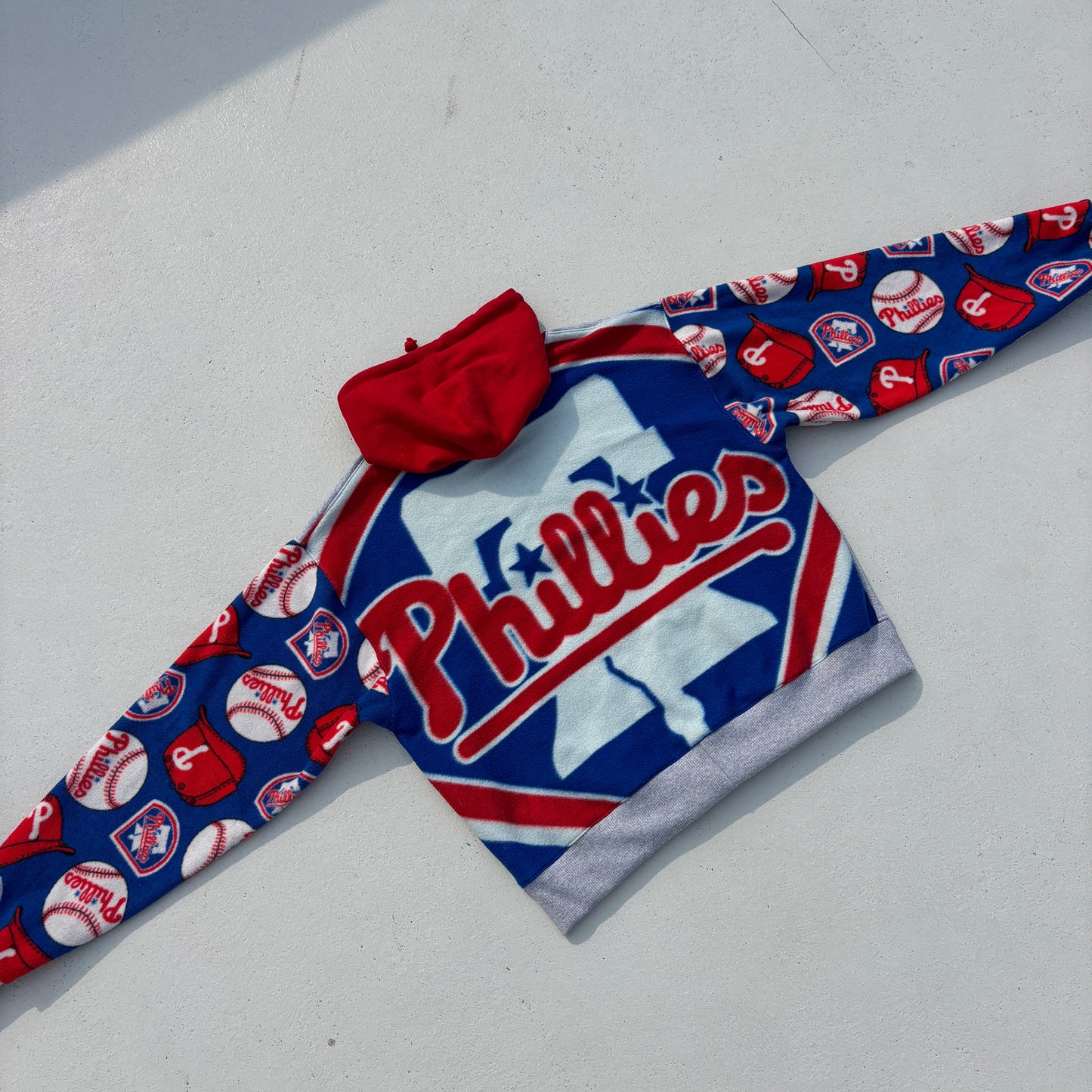 Phillies Reworked Blanket Hoodie