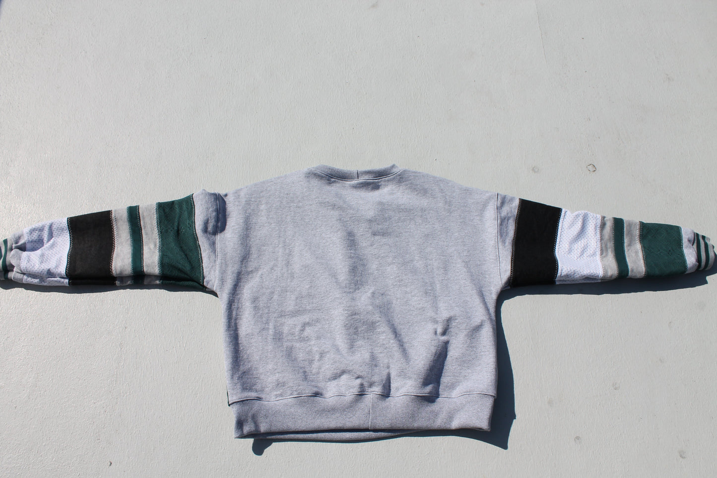 Eagles Midnight Green Patchwork Crew Neck