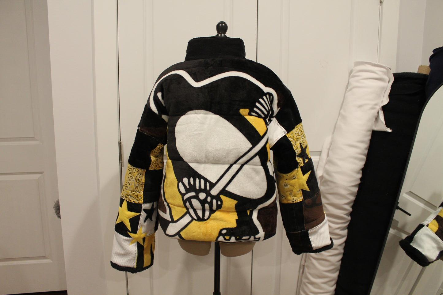 Penguins Blanket Puffer Jacket