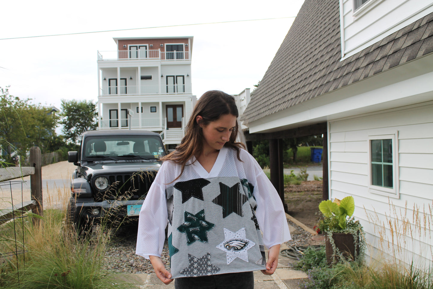 Eagles star patchwork jersey