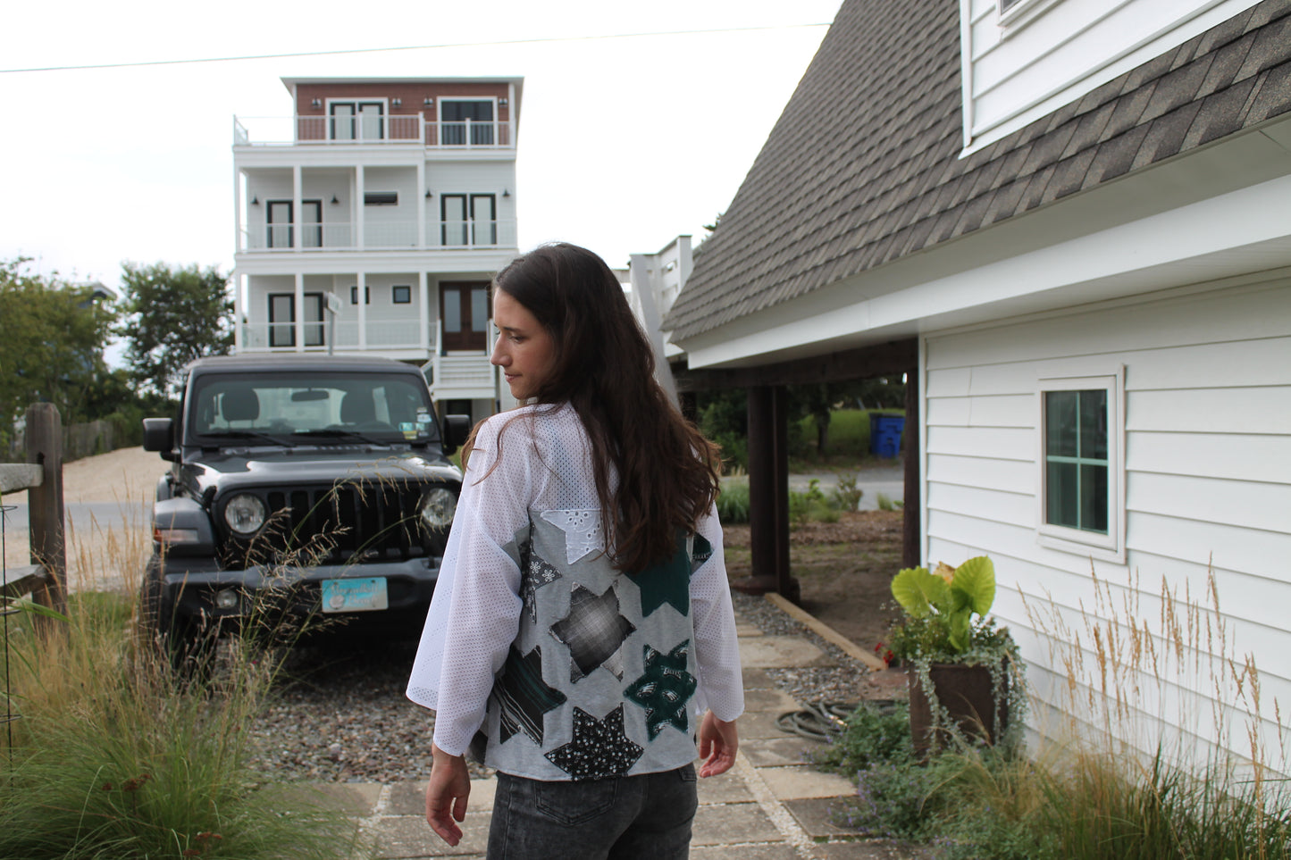 Eagles star patchwork jersey