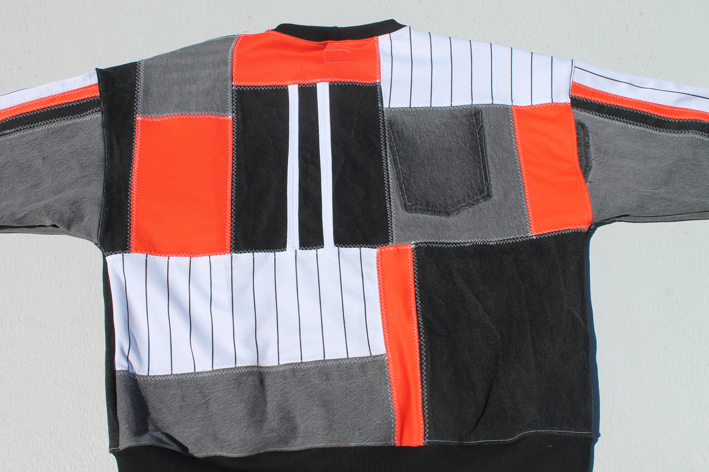Custom Patchwork Crewneck Sweatshirt [Kids]