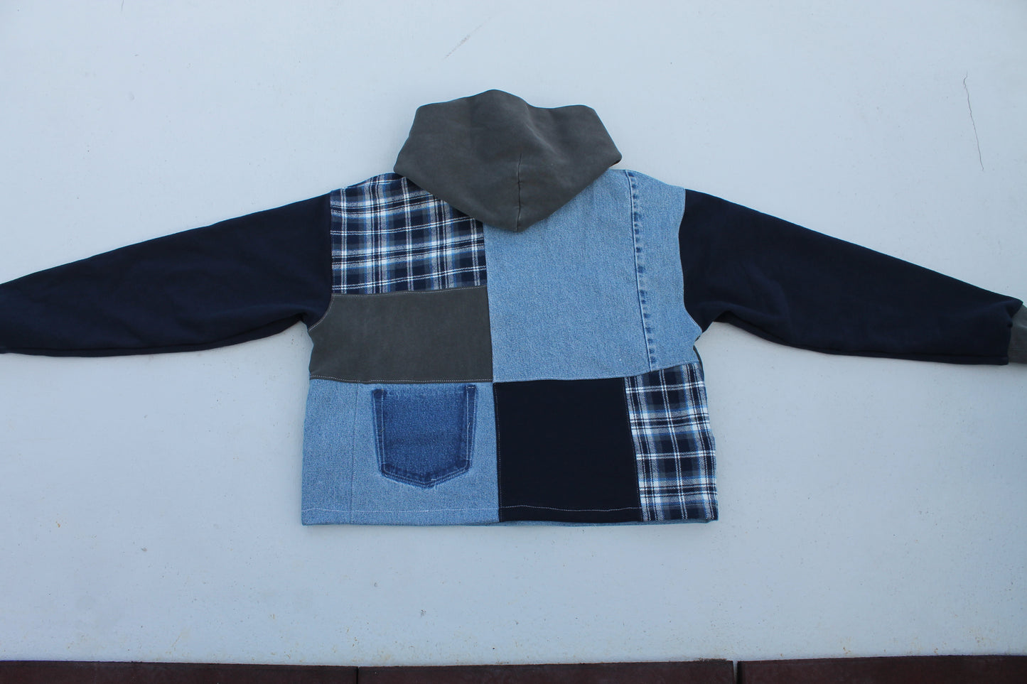 Penn State Flannel x Denim Pullover