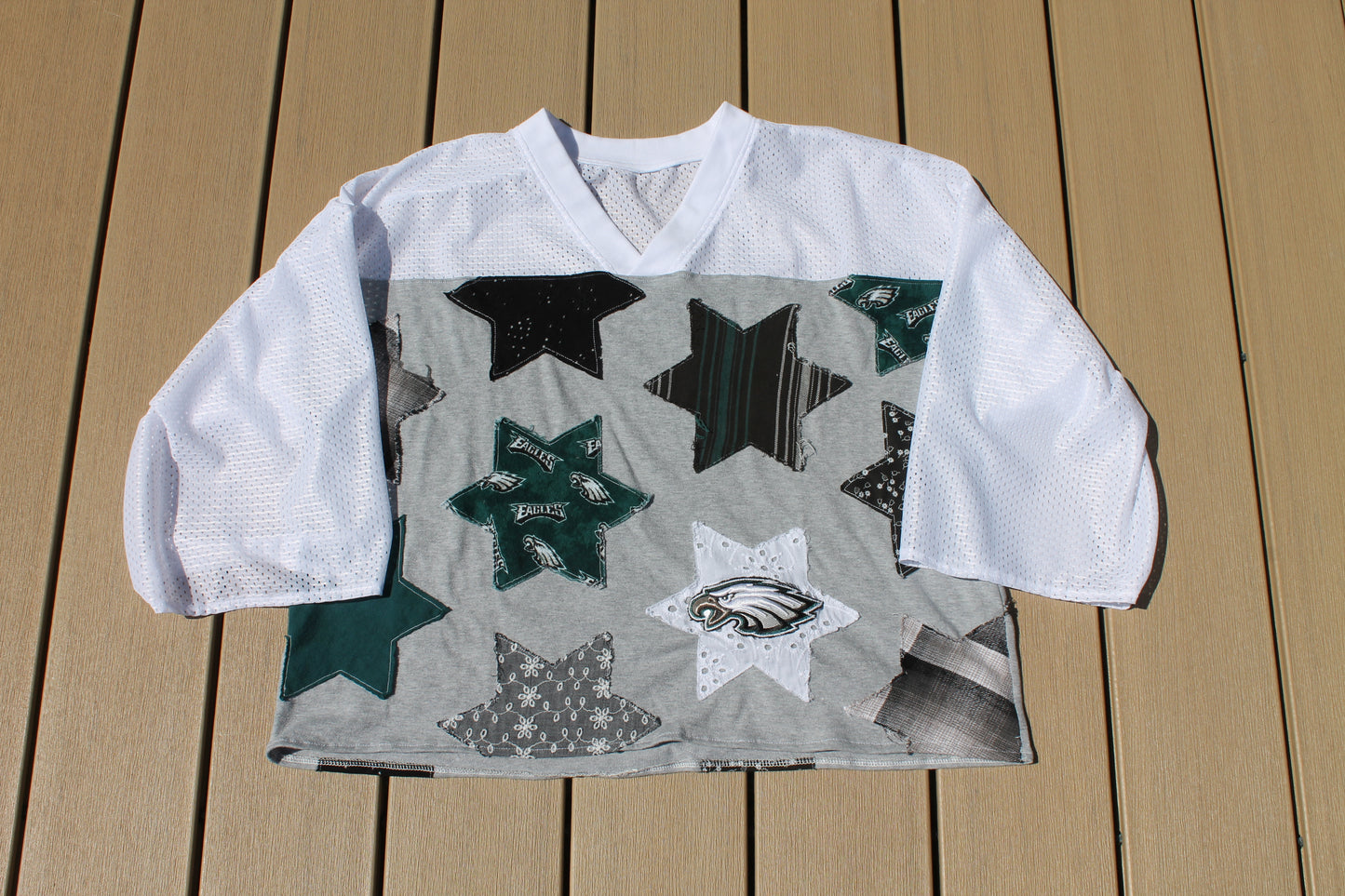 Eagles star patchwork jersey