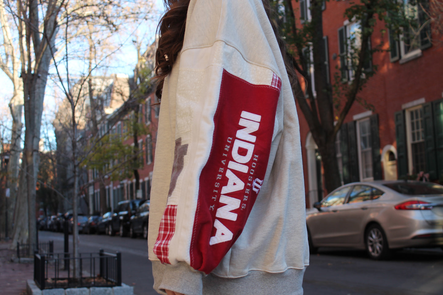 Indiana Patchwork Sweatshirt