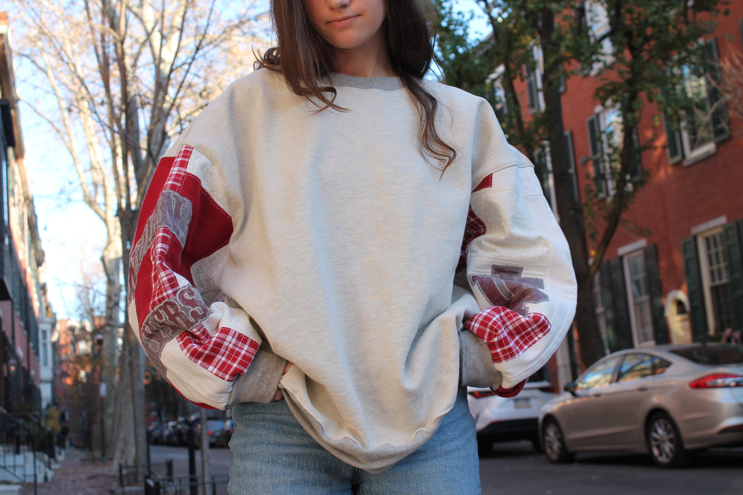 Indiana Patchwork Sweatshirt