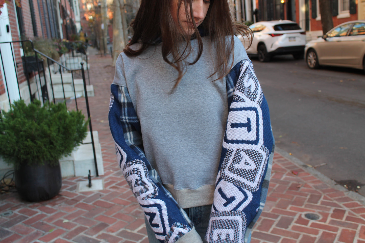 Reworked Penn State Blanket Hoodie