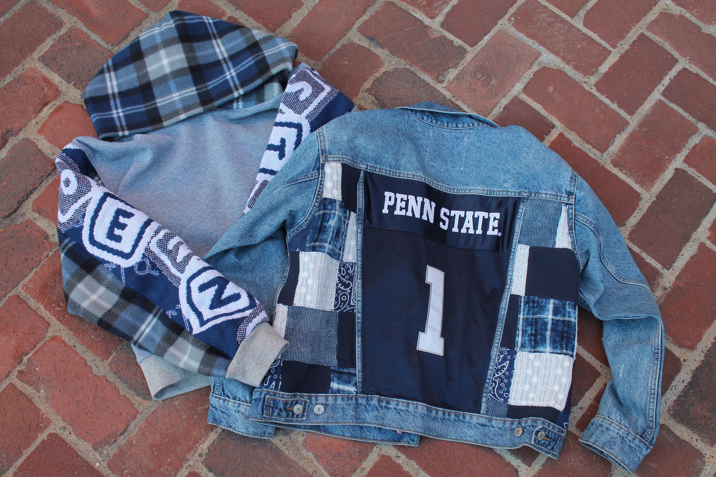 Penn State Quilted Denim Jacket