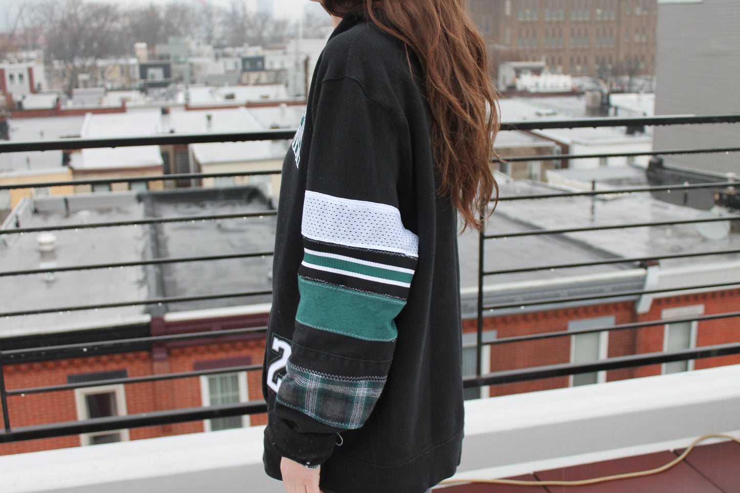Philadelphia Eagles Patchwork Hoodie!