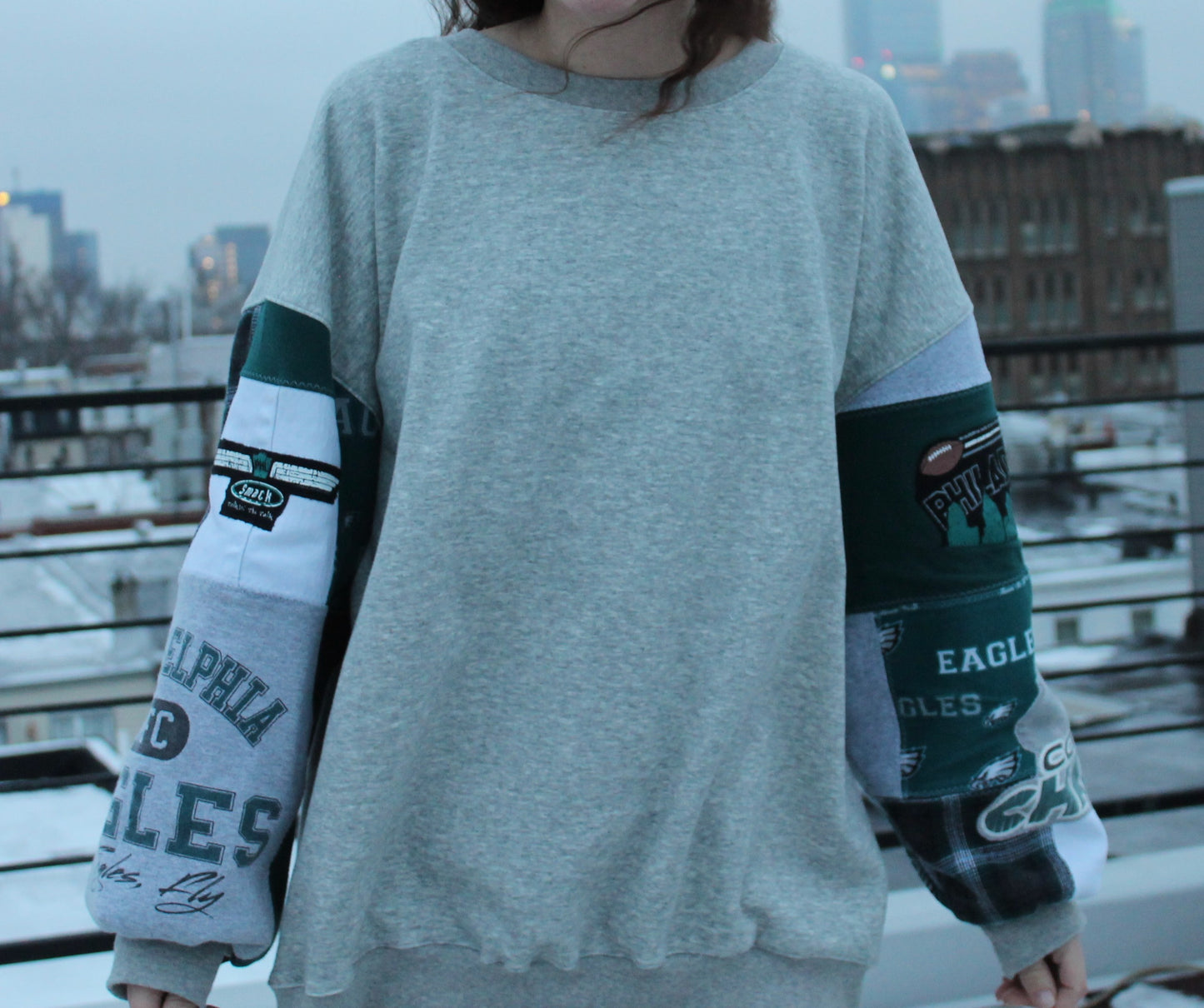 Eagles Patchwork Sweatshirt