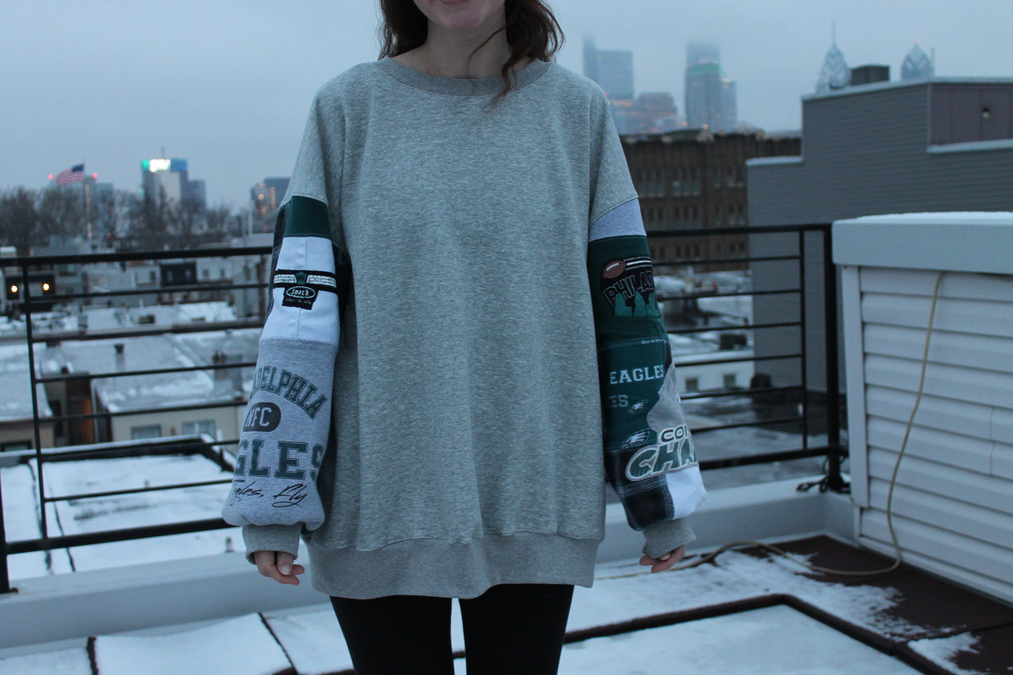 Eagles Patchwork Sweatshirt