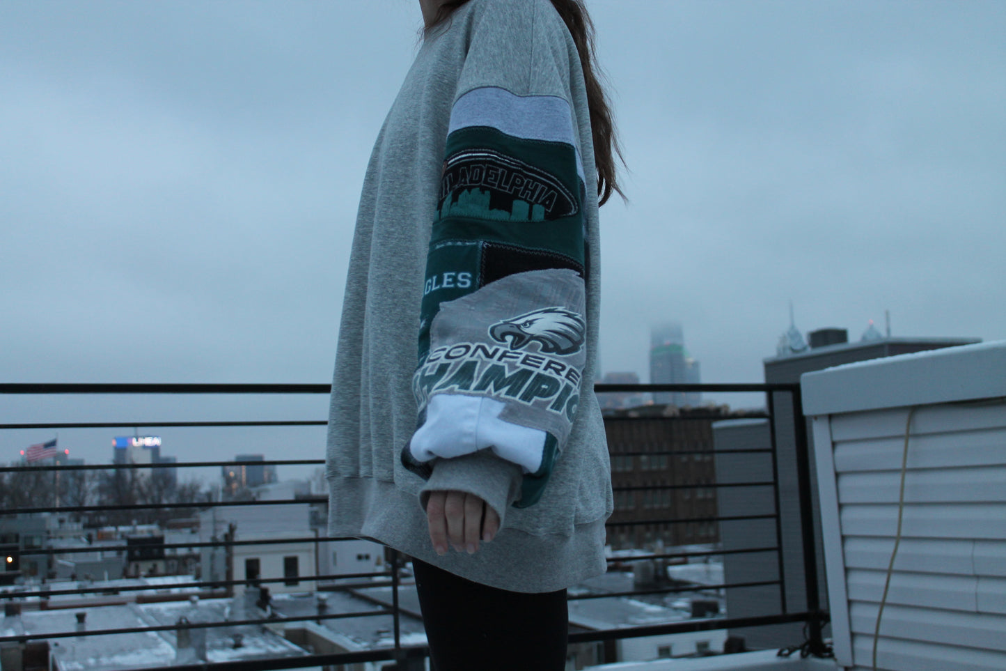 Eagles Patchwork Sweatshirt