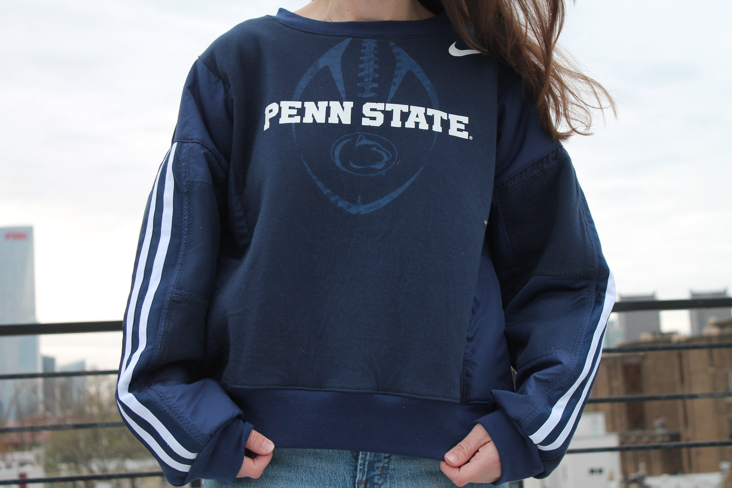 Penn State Reworked Tee x Sweats Crew Neck