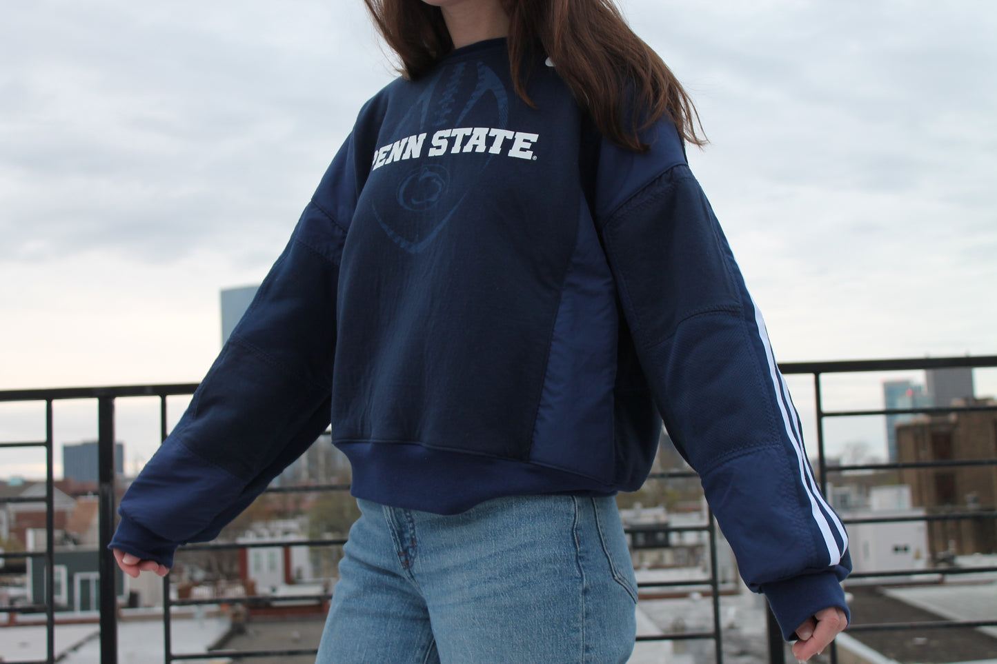 Penn State Reworked Tee x Sweats Crew Neck