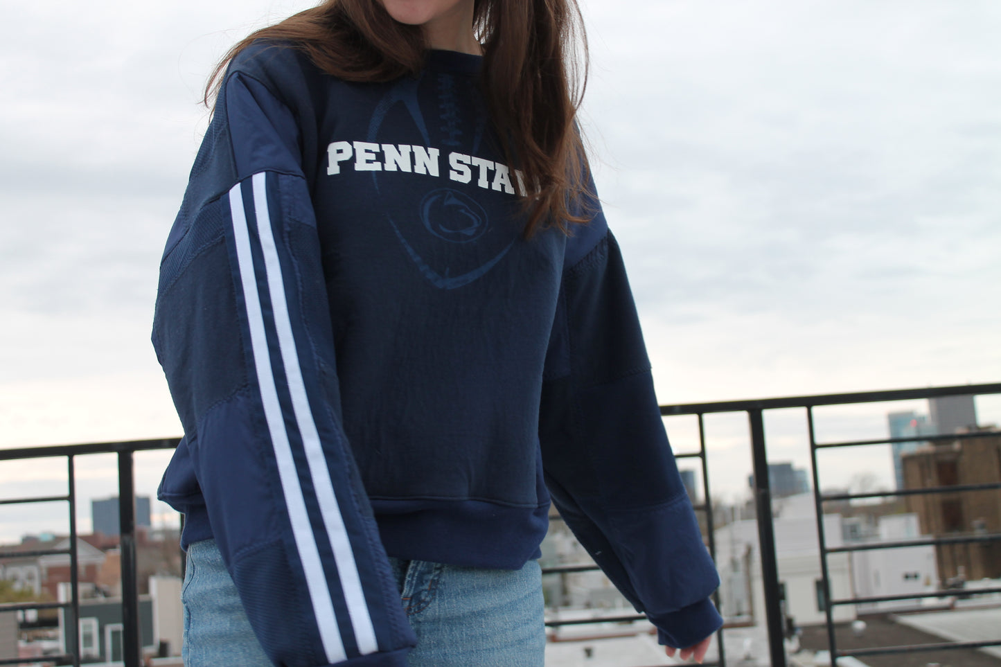 Penn State Reworked Tee x Sweats Crew Neck