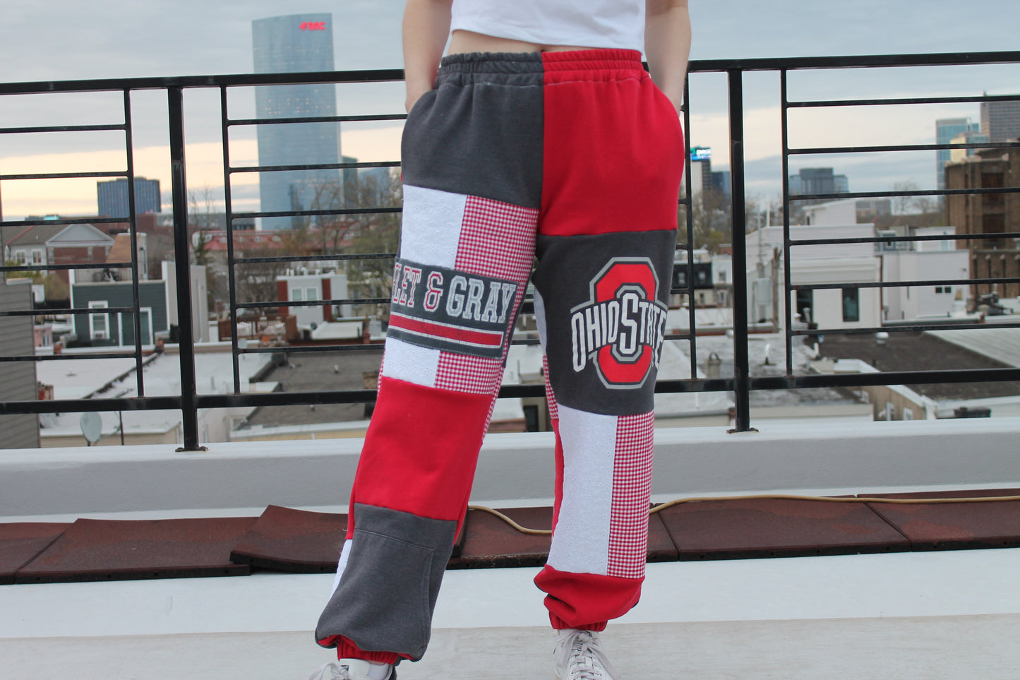 Ohio State Patchwork Joggers