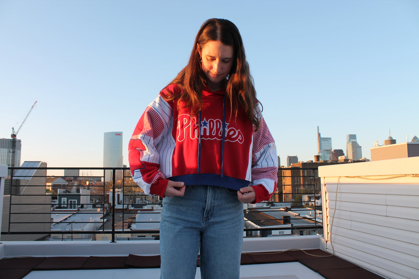 Phillies Reworked Patchwork Hoodie