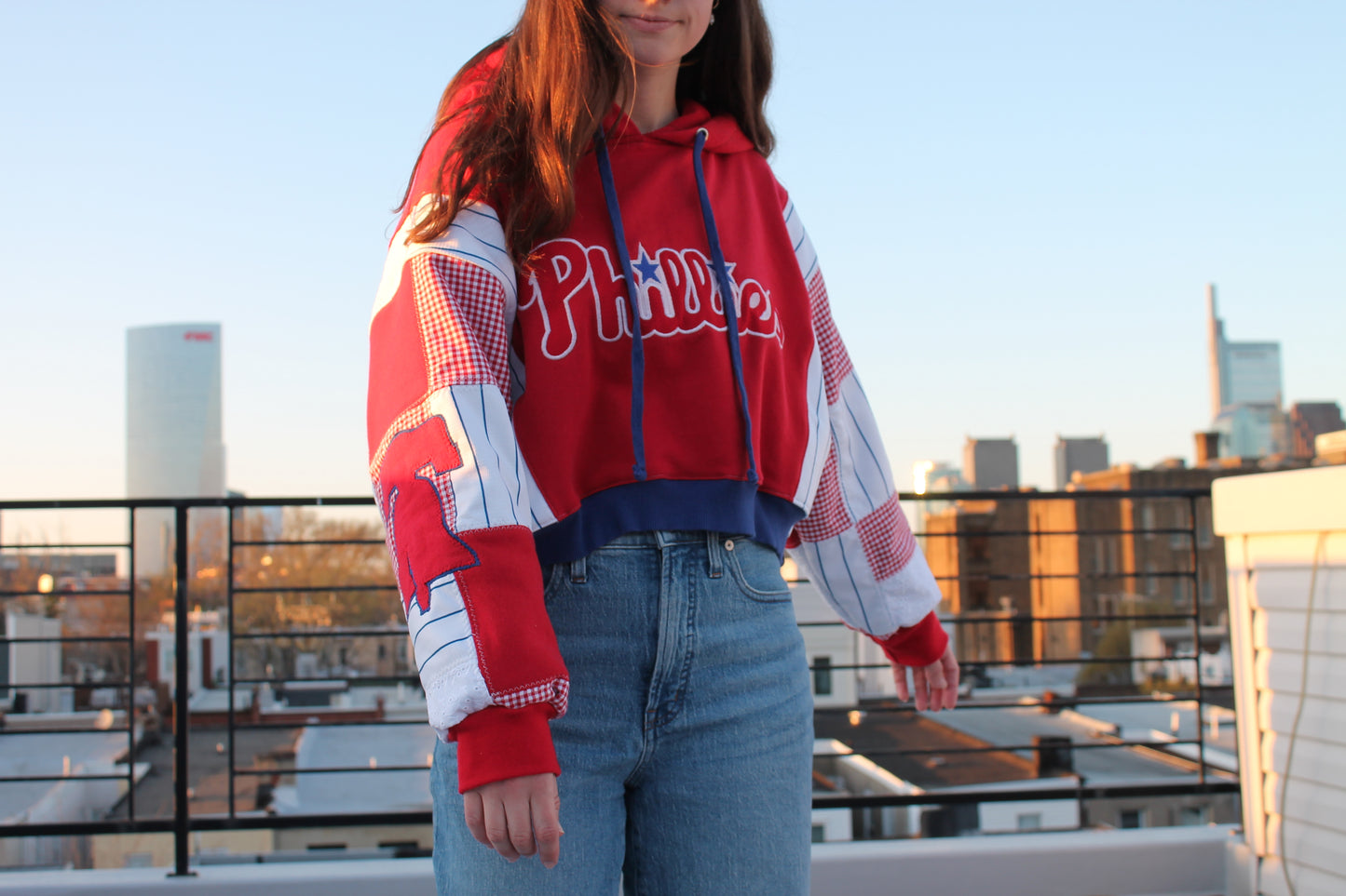Phillies Reworked Patchwork Hoodie