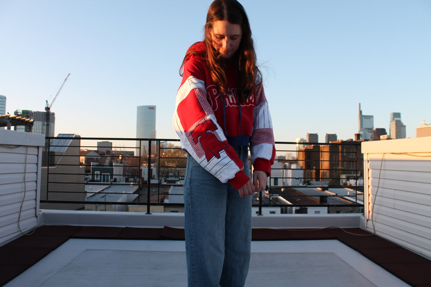 Phillies Reworked Patchwork Hoodie