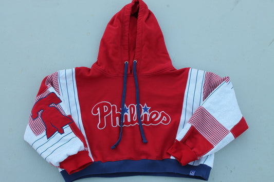 Phillies Reworked Patchwork Hoodie