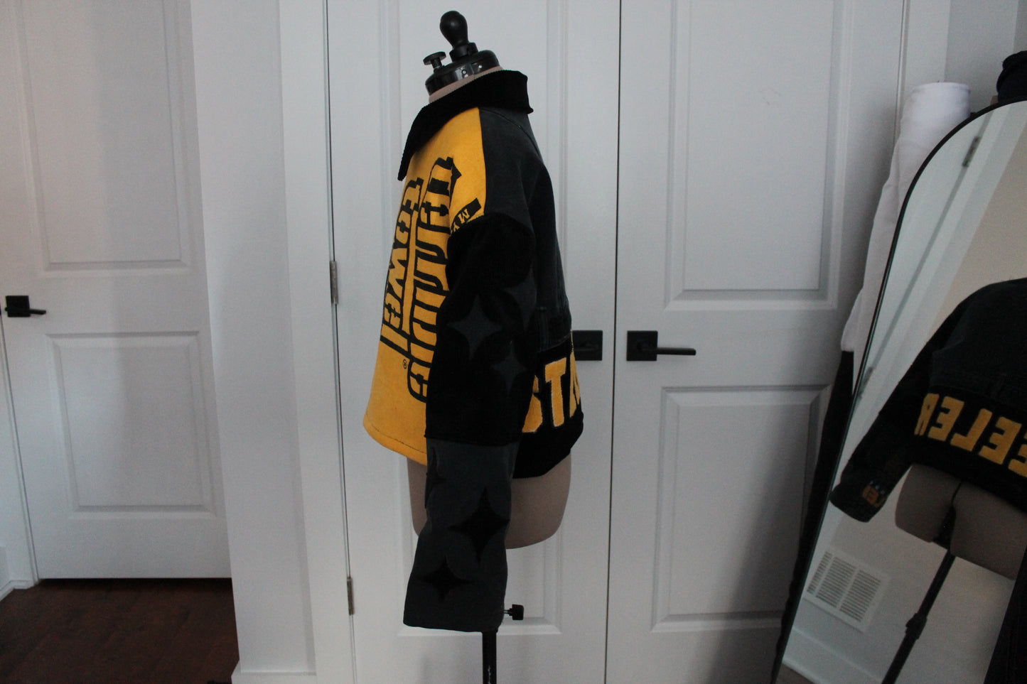 Steelers Terrible Towel Denim Jacket