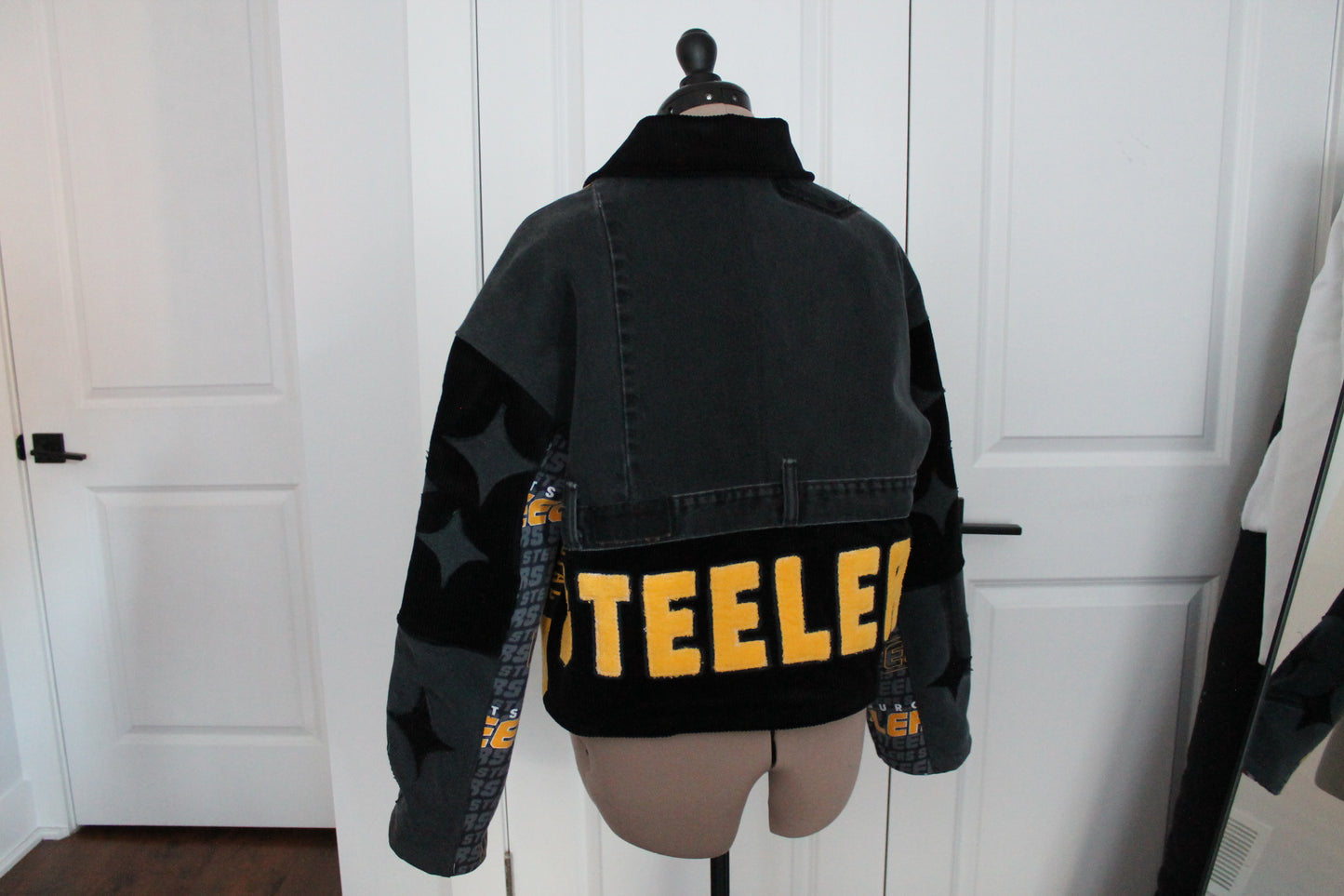 Steelers Terrible Towel Denim Jacket
