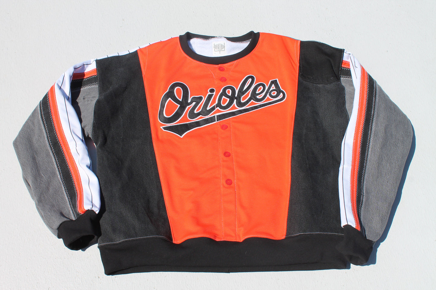 Orioles Patchwork Crew Neck