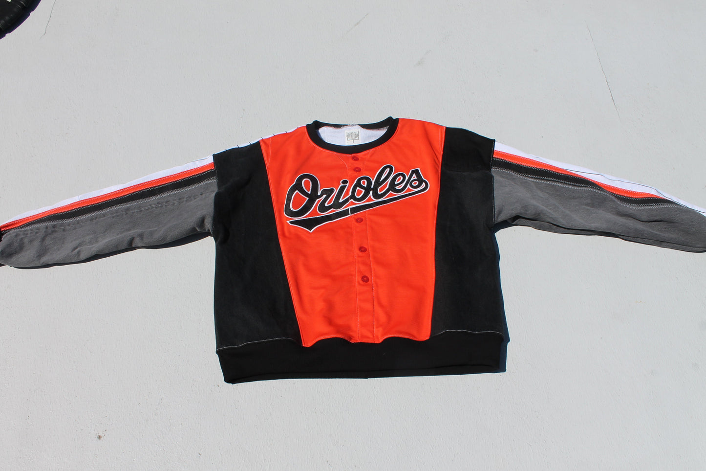 Orioles Patchwork Crew Neck