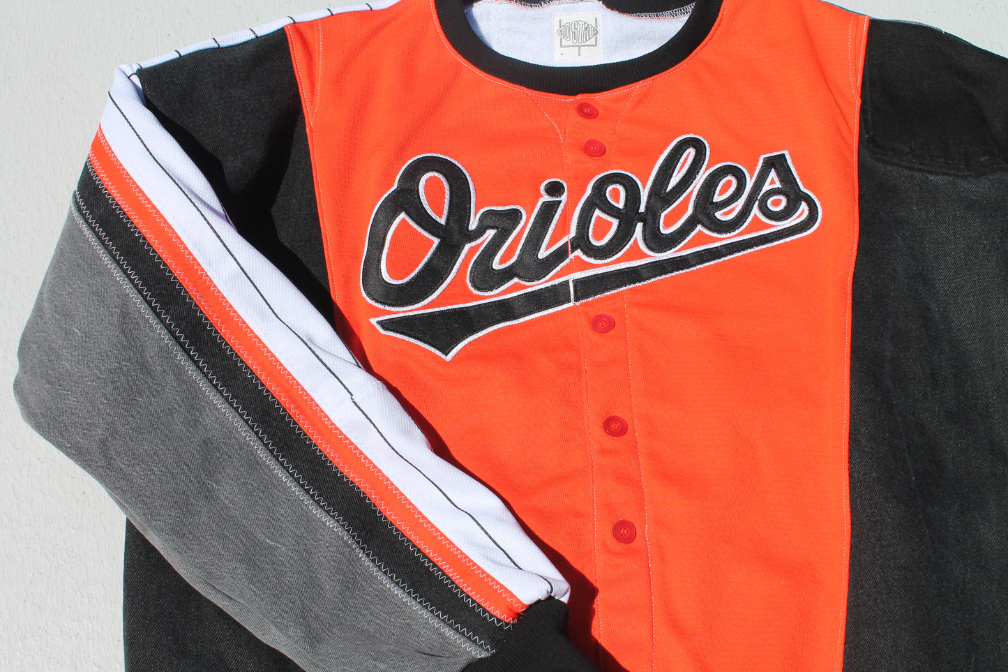 Orioles Patchwork Crew Neck