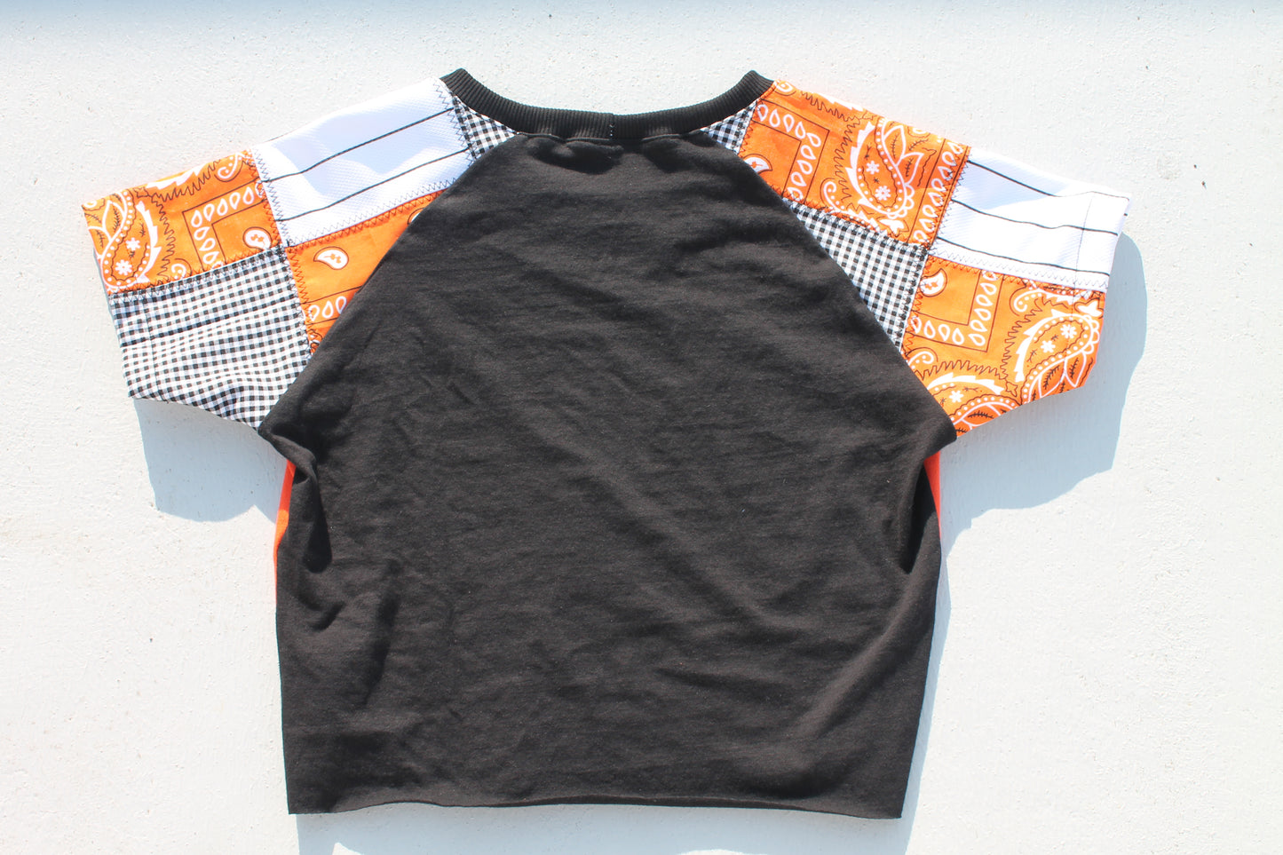Flyers Patchwork Raglan Baby Tee